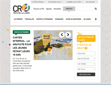 Tablet Screenshot of infos-jeunes.fr